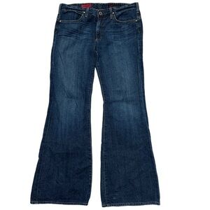 AG Adriano Goldschmied The New Legend Dark Wash Flare Denim Jeans